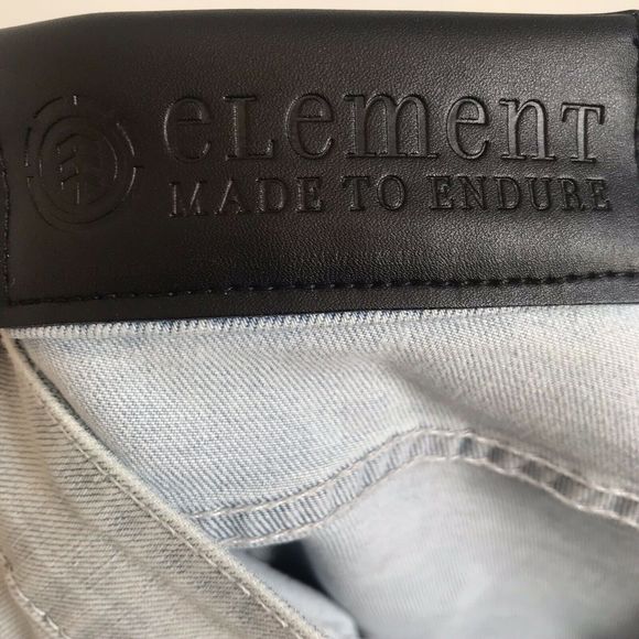 Element High Waist Skinny Cropped Jeans w/Raw Hem - Picture 7 of 13